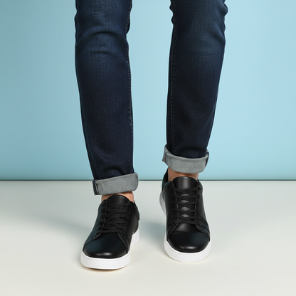 Men's Casual Lace-Up Sneakers | Low-Top Trainers