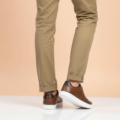 Men's Casual Lace-Up Sneakers | Low-Top Trainers